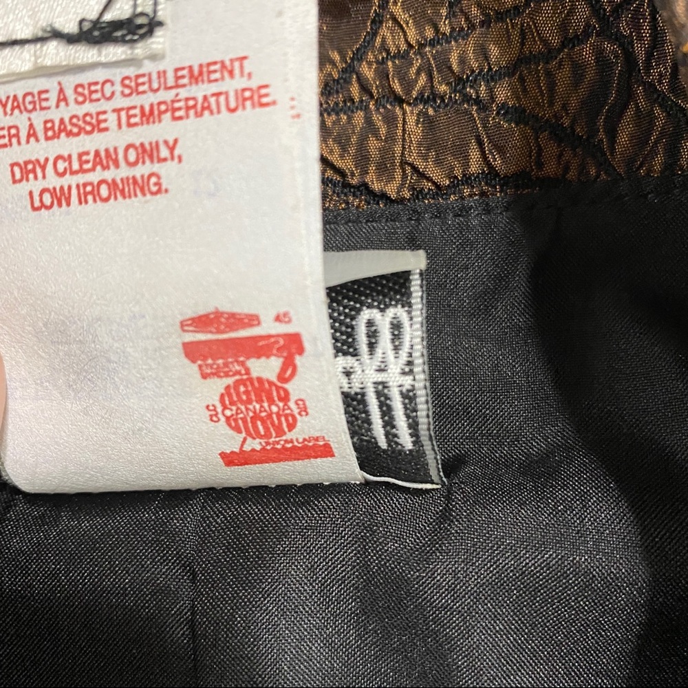 Joseph Ribkoff Brown and Black Vest - Picture 9 of 9